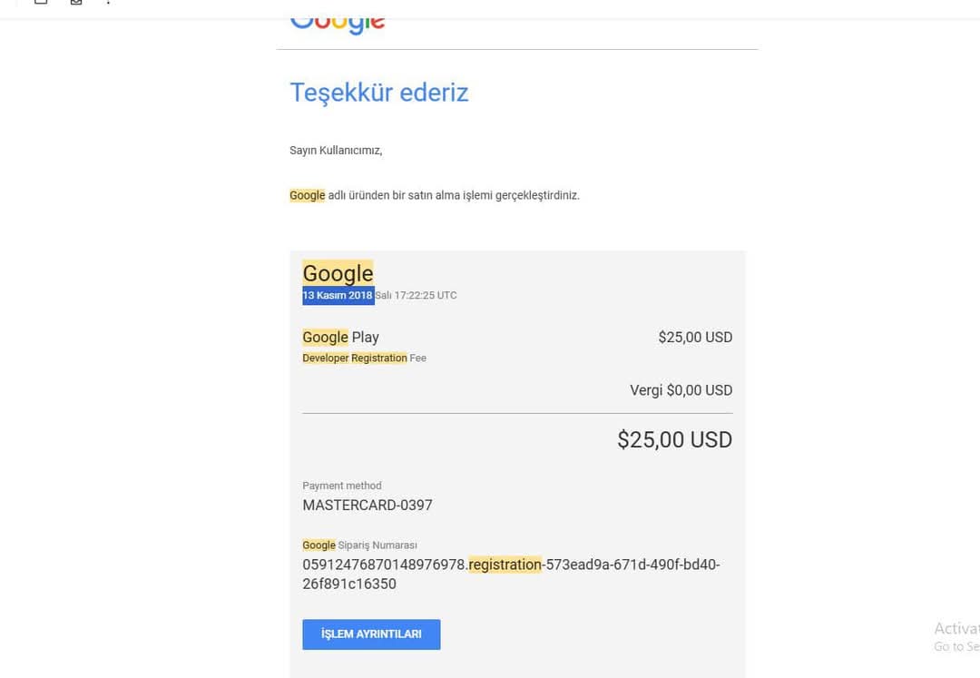 Google Play Console 2018