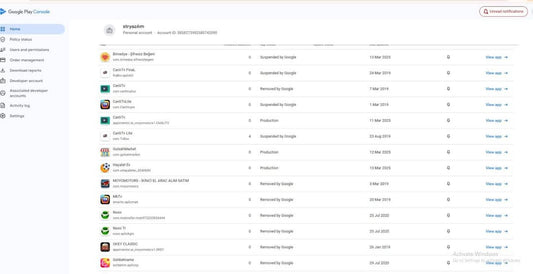 Google Play Console 2018