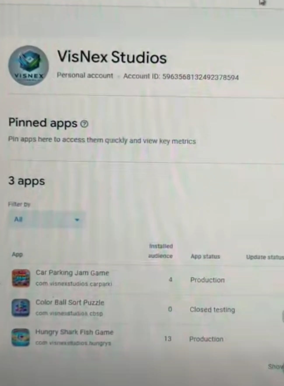 Google Play Console 2019