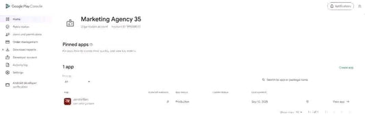 Google Play Console 202