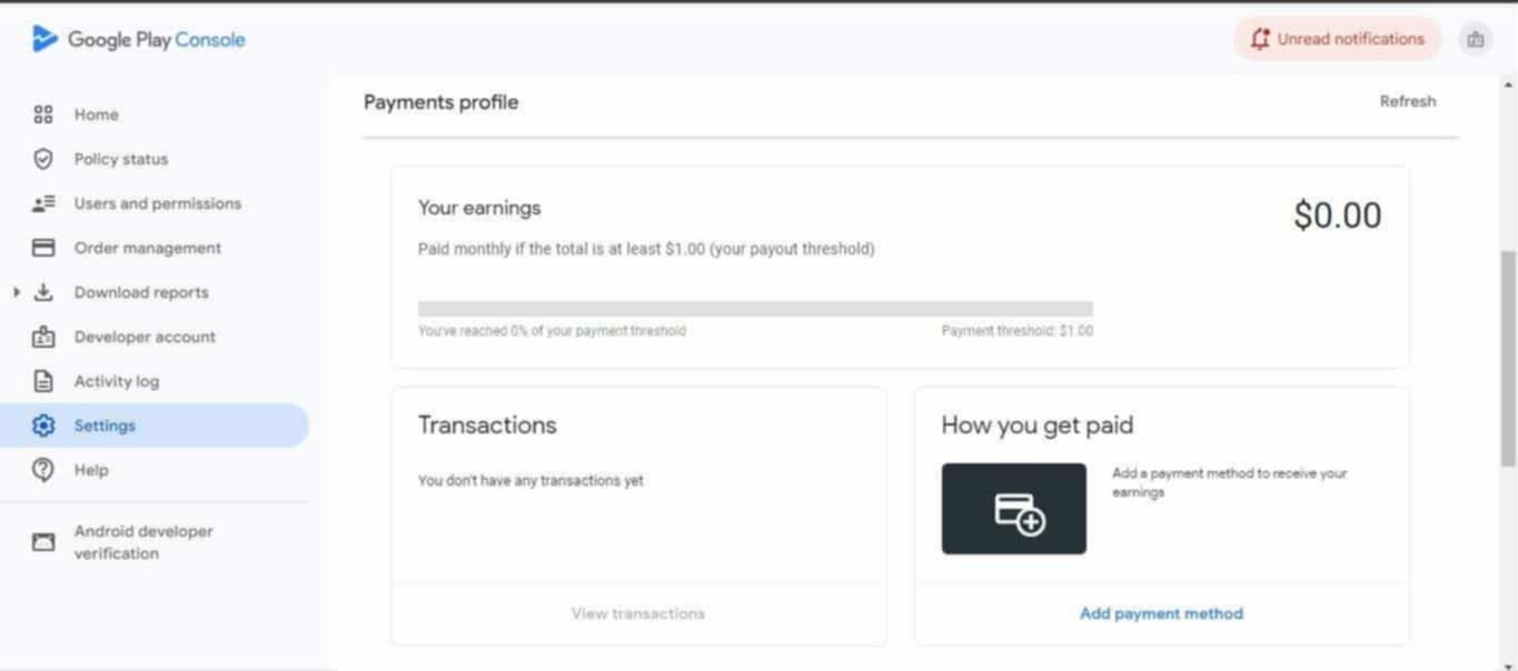 Google Play Console 2023