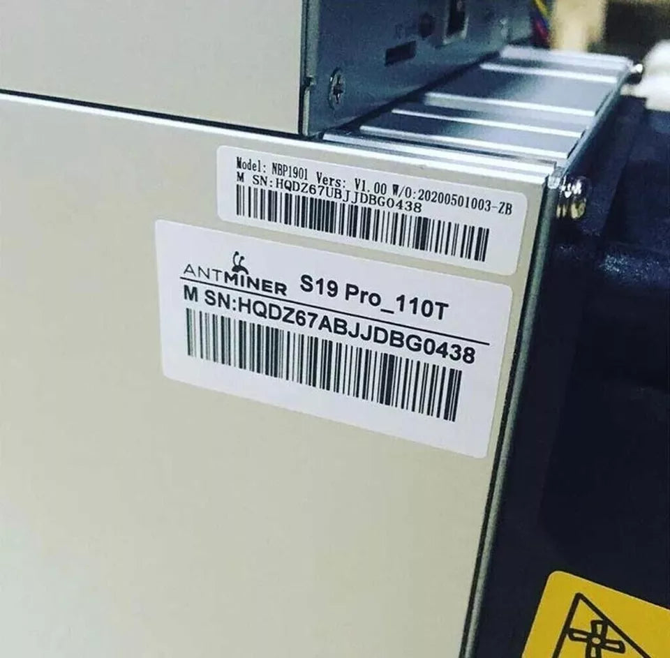 Antminer S19 PRO 110T 3250w ASIC Mining Machine Bitmain Miner